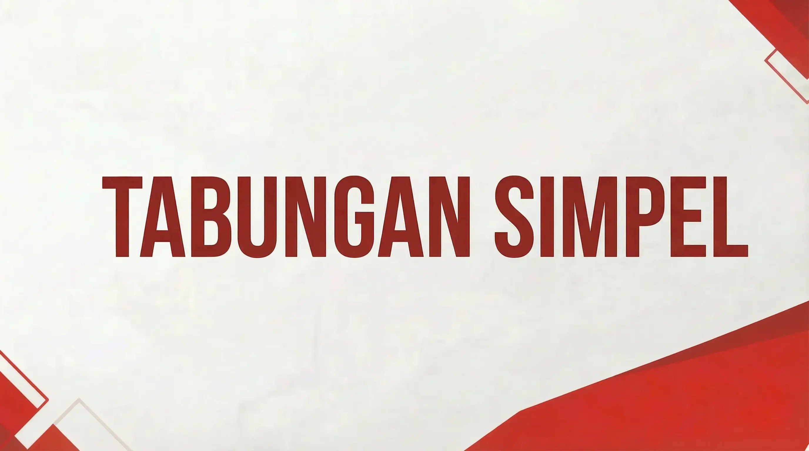 Tabungan SimPel